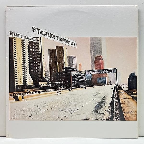 レコードメイン画像：【arr. CLAUS OGERMAN】美品!! USオリジナル MASTERDISK刻印 STANLEY TURRENTINE West Side Highway ('78 Fantasy) 名曲 Sugar 再演ほか LP