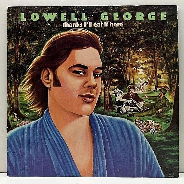 レコードメイン画像：美盤!! USオリジナル 初版ボーダー LOWELL GEORGE Thanks I'll Eat It Here ('79 Warner) VAN DYKE PARKS LITTLE FEAT サザンロック LP