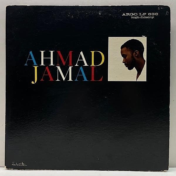 レコードメイン画像：USオリジナル MONO 初版 黒銀ラベ 深溝 AHMAD JAMAL Volume IV ('58 Argo 636) アーマッド・ジャマル 絶頂期のライヴ録音 ピアノトリオ