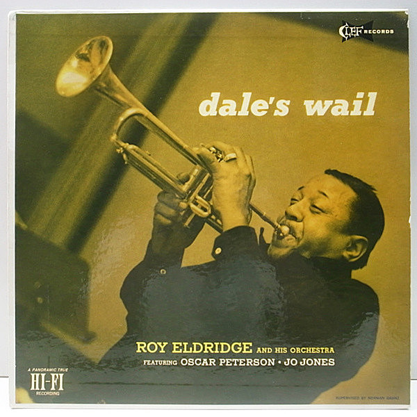 レコードメイン画像：オリジナル ROY ELDRIDGE Dale's Wail ('54 Clef) 味わい深いワンホーン!! Oscar Peterson, Herb Ellis 他