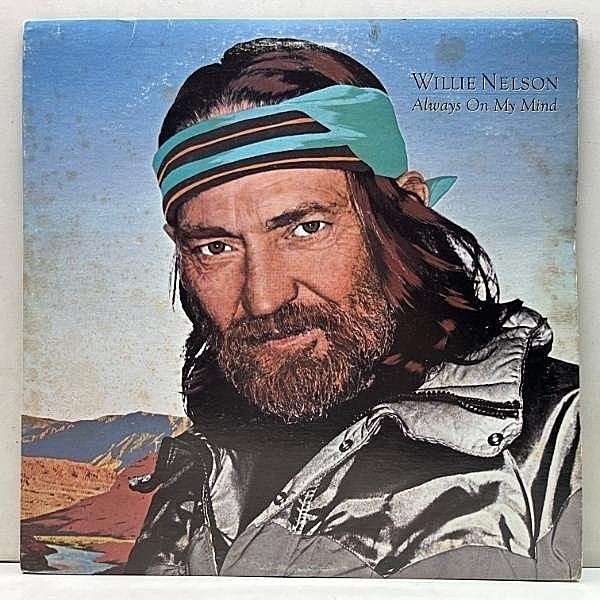 レコードメイン画像：USオリジナル 初版 FC規格 WILLIE NELSON Always On My Mind ('82 Columbia) 青い影, 明日に架ける橋 バラード スタンダード集 ※特価