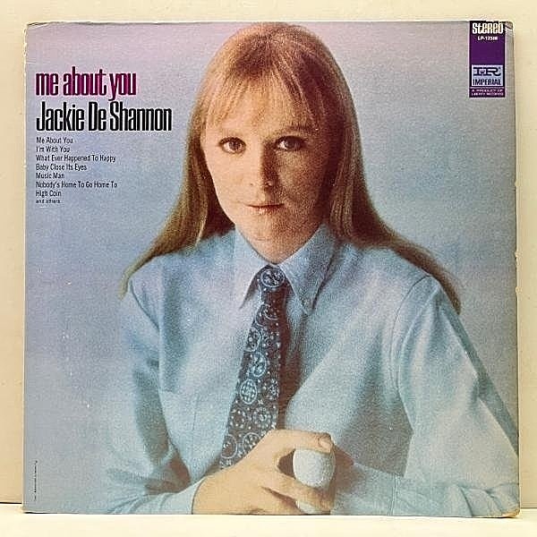 レコードメイン画像：良好盤!! USオリジナル 初版 2色ラベ JACKIE DeSHANNON Me About You ('68 Imperial) NICK DeCARO prod. キュートな上質ソフトロック粒揃い