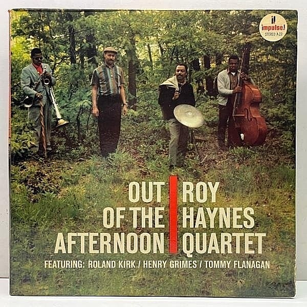 レコードメイン画像：Rare!! ＊サイン入り＊ VANGELDER刻印 US初期プレス ROY HAYNES QUARTET Out Of The Afternoon (Impulse AS-23) ロイ・へインズ屈指の名作