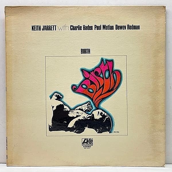レコードメイン画像：良好盤!! AT/GP刻印 コーティング US初期プレス KEITH JARRETT Birth キース・ジャレット w/ Dewey Redman, Charlie Haden, Paul Motian