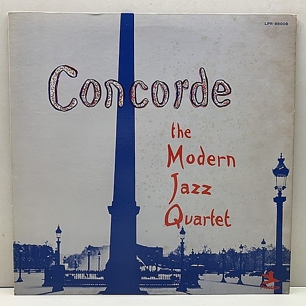 レコードメイン画像：美盤!!【MONO】MODERN JAZZ QUARTET Concorde (Prestige LPR-88006) MILT JACKSON, JOHN LEWIS コンコルド／MJQ 国内 JPN 70's モノラル LP