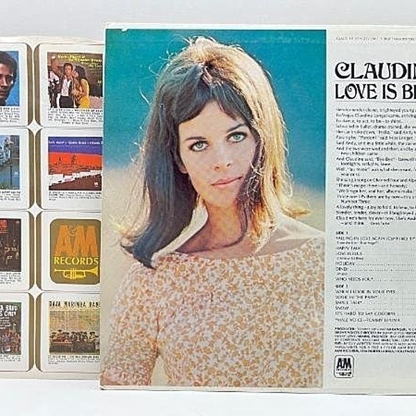 LOVE IS BLUE CLAUDINE LONGET USオリジ新品未開封 Claudine Longet – Love Is Blue – Vinyl (Terre Haute Pressing