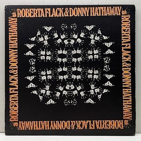 レコードメイン画像：USオリジナル 初版 1841BROADWAYアド ROBERTA FLACK & DONNY HATHAWAY ('72 Atlantic) ロバータ・フラック & ダニー・ハサウェイ LP