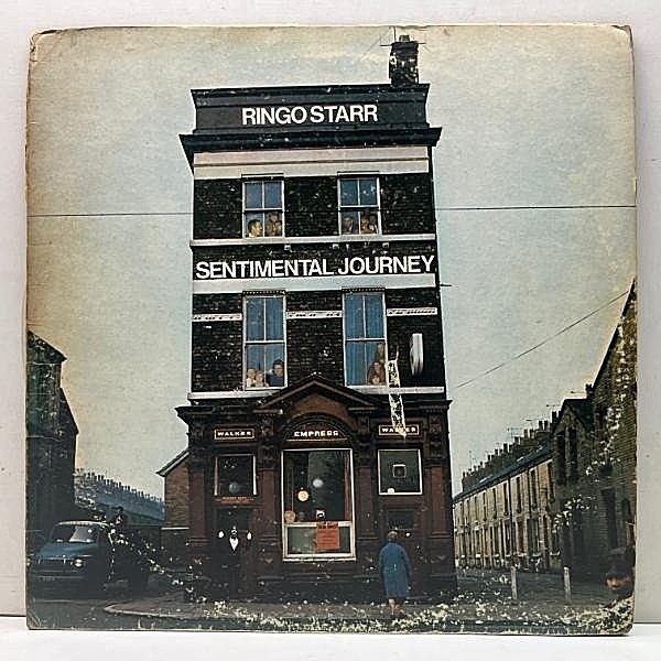 レコードメイン画像：良好盤!! USオリジナル 初版 SW規格 BellSound刻印 RINGO STARR Sentimental Journey ('70 Apple) リンゴ・スター スタンダード集 LP