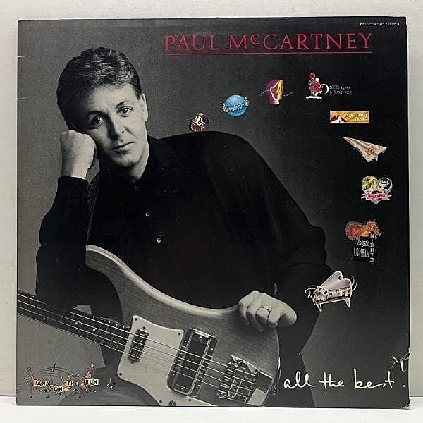 レコードメイン画像：プロモ 見本 [非売品] 初版 JPN-ORIGINAL ゲートフォールド仕様 2枚組 PAUL McCARTNEY All The Best! ポール・マッカートニー LP