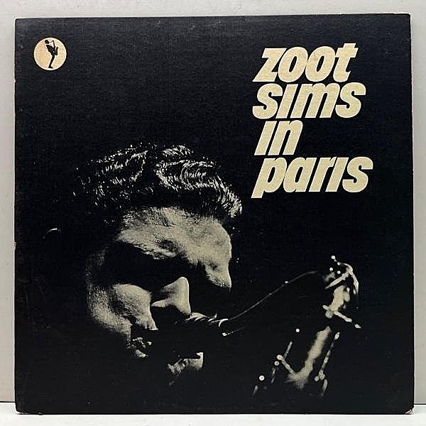 レコードメイン画像：良好!! MONO オリジナル 黒環Saxラベ ZOOT SIMS In Paris (United Artists Jazz UAJ 14013) w/ Henri Renaud アンリ・ルノー ピアノトリオ
