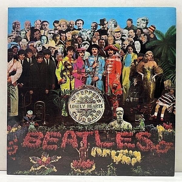 レコードメイン画像：【英国マスター／YEX-637刻印】良好!! '69年 JPN初期 見開きペラ THE BEATLES Sgt. Pepper's Lonely Hearts Club Band 東芝音楽工業 LP
