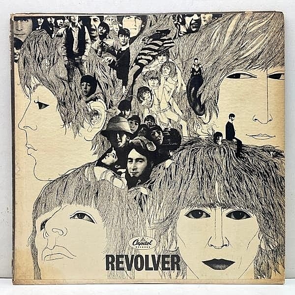 レコードメイン画像：USオリジナル MONO 初版 虹リム SUBSIDARY無し THE BEATLES Revolver ('66 Capitol) ビートルズ／リボルバー 米 初回 モノラル LP