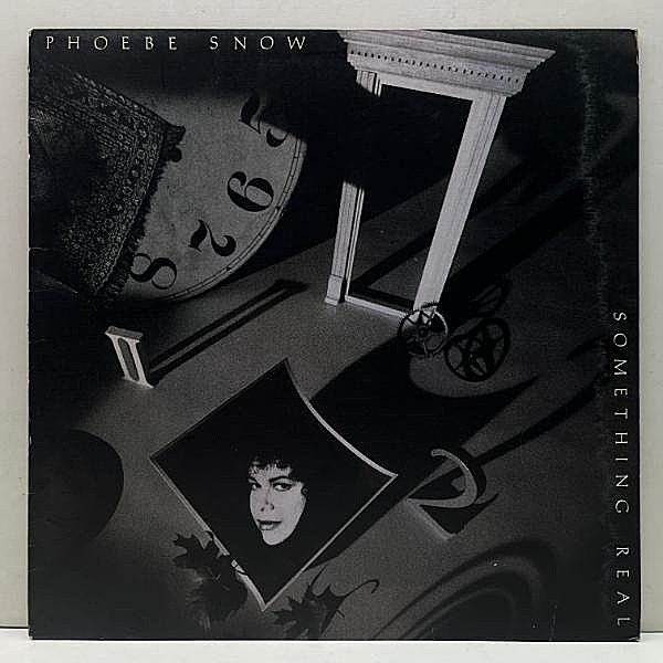 レコードメイン画像：'89年 Lp アナログ USオリジナル PHOEBE SNOW Something Real [Mastered By, Bob Ludwig] 両面1マト 手彫りMASTERDISK, DMM刻印 ※JUNK特価