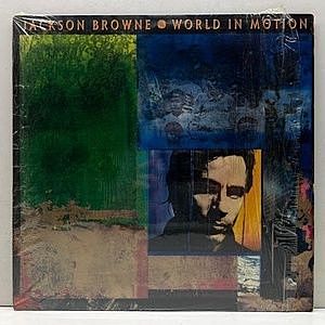 レコード画像：JACKSON BROWNE / World In Motion