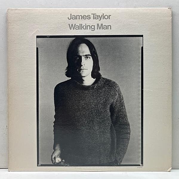 レコードメイン画像：良好!! 初版 両面1マト W無し USオリジナル JAMES TAYLOR Walking Man ('74 Warner) GOODNITE NOW メッセージ刻印 ジェームス・テイラー
