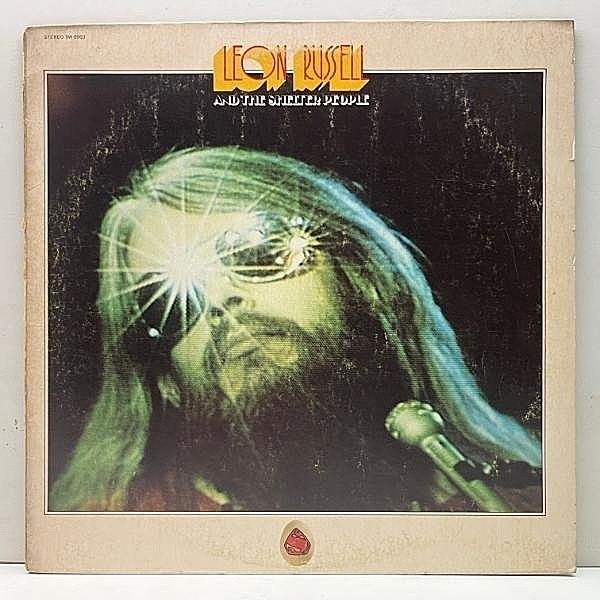 レコードメイン画像：良好盤!! USオリジナル 初版 未修正Supermanラベ LEON RUSSELL And The Shelter People ('71 Shelter) w/ JESSE DAVIS スワンプ 名盤 LP