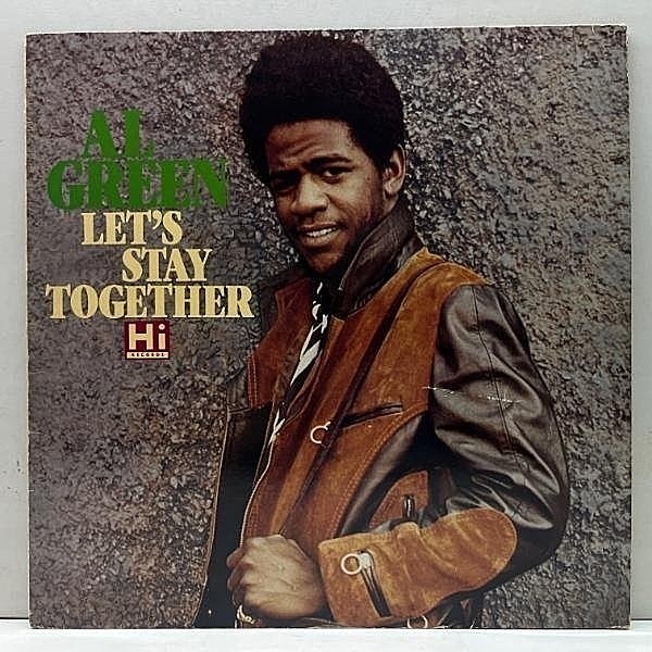 レコードメイン画像：【高音質／英国用CBSマスタリング】良好品!! UKプレス AL GREEN Let's Stay Together 手書きtim tom刻印 アル・グリーン サザンソウル 名盤