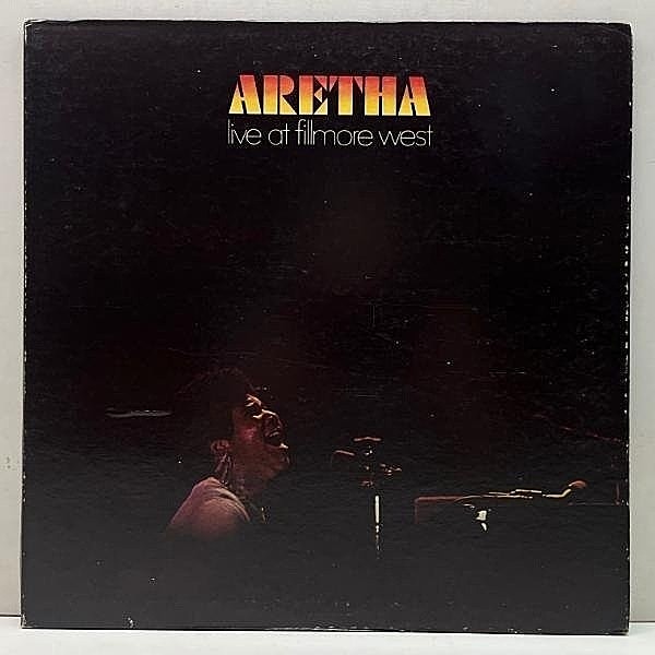 レコードメイン画像：美盤!! 初版 BROADWAYリム USオリジナル ARETHA FRANKLIN Live At Fillmore West ('71 Atlantic) w/ RAY CHARLES 飛び入り参加 LP