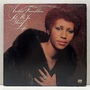 レコード画像：ARETHA FRANKLIN / Let Me In Your Life