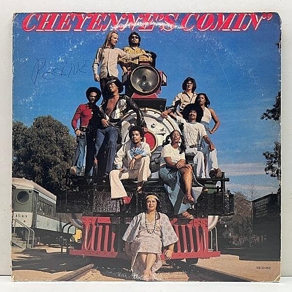 レコードメイン画像：【GENE RUSSELL prod.】希少 USオリジナル CHEYENNE Cheyenne's Comin' ('76 Shadybrook) 11人編成バンド RARE GROOVE 傑作 米 LP 原盤