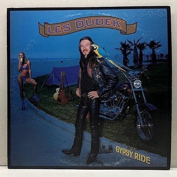 レコードメイン画像：良好!! プロモ [見本盤] JPN 初版 LES DUDEK Gypsy Ride (CBS・Sony) レス・デューデック／ジプシー・ライダー Southern Rock 傑作 LP