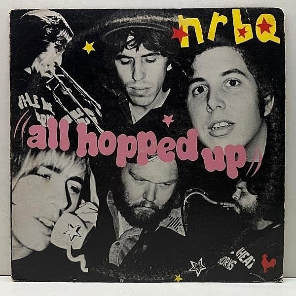 レコードメイン画像：US初期プレス STERLING刻印 NRBQ All Hopped Up (Red Rooster 101) 代表曲 Ridin' in My Car 収録 クロスオーヴァーな傑作 米 LP