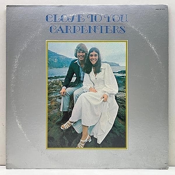 レコードメイン画像：良好!! USオリジナル 初版 茶ラベ CARPENTERS Close To You ('70 A&M) カーペンターズ 米 初回プレス 遥かなる影, 愛のプレリュード LP
