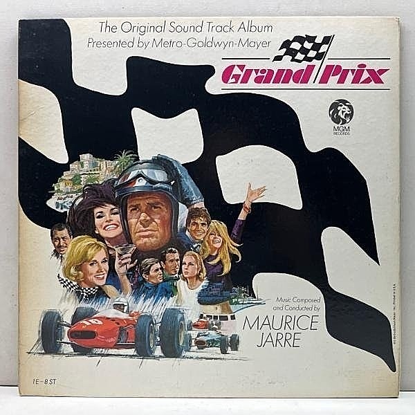 レコードメイン画像：病める無限のブッダの世界 Inst ジャケネタ！プロモ 美盤 USオリジナル MAURICE JARRE Grand Prix ('66 MGM) ジョン・フランケンハイマー