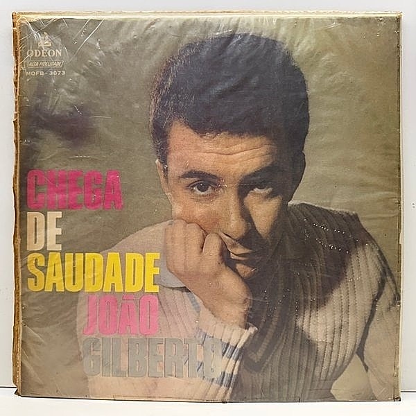 レコードメイン画像：Rare!! ブラジル 初期盤 JOAO GILBERTO Chega De Saudade ('59 Odeon MOFB 3073) ジョアン・ジルベルト 1stデビュー 不朽の名作 プレイ良好