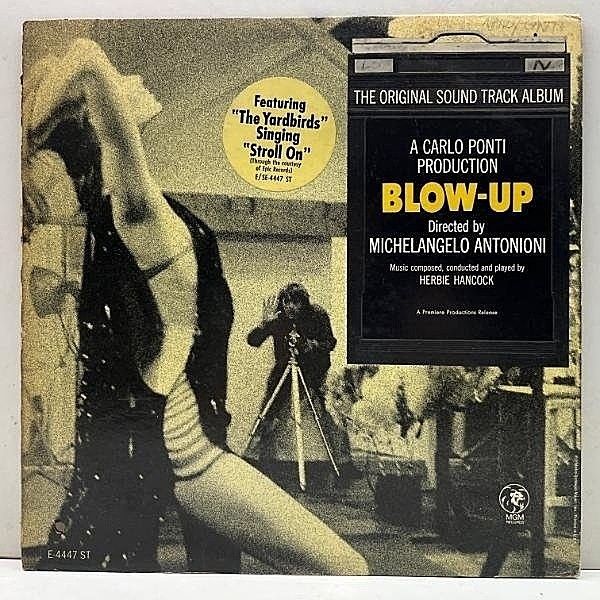 レコードメイン画像：良好盤!! MONO USオリジナル HERBIE HANCOCK Blow-Up 欲望 ('66 MGM) ミケランジェロ・アントニオーニ 映画 サントラ w/ YARDBIRDS