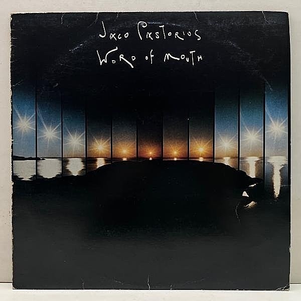 レコードメイン画像：美盤!! '81年 オリジナル JACO PASTORIUS Word Of Mouth (Warner P-11009W) ジャコ・パストリアス／ワード・オブ・マウス 国内盤 LP