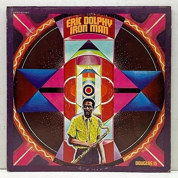 レコードメイン画像：良好!! USプレス ERIC DOLPHY Iron Man (自主レーベル '71 Douglas) w/ Clifford Jordan, Woody Shaw, Bobby Hutcherson