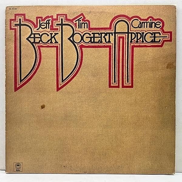 レコードメイン画像：良好盤!! USオリジナル 初版 KE規格 STERLING刻印 BECK, BOGERT & APPICE Same ('73 Epic) テクスチャード仕様 ベック・ボガート & アピス