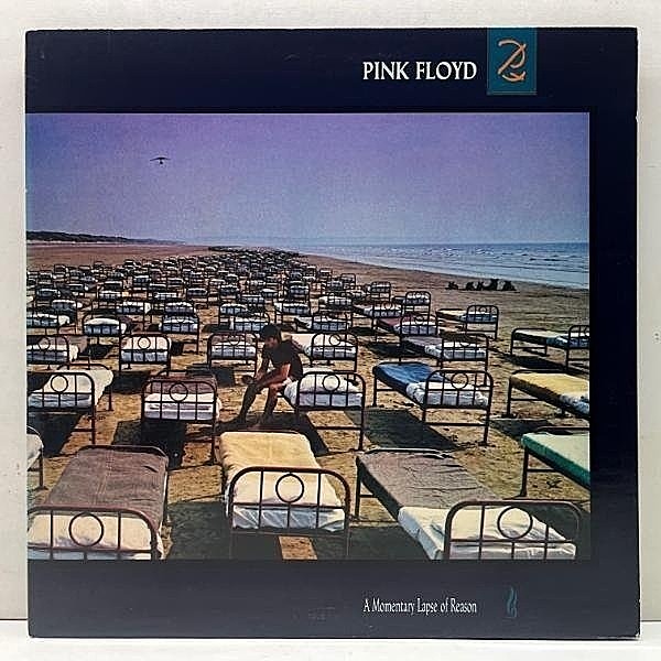 レコードメイン画像：美盤!! USオリジナル【両マト1A】手書きDMM刻印 PINK FLOYD A Momentary Lapse Of Reason 鬱 ('87 Columbia) 新生ピンク・フロイド第一弾