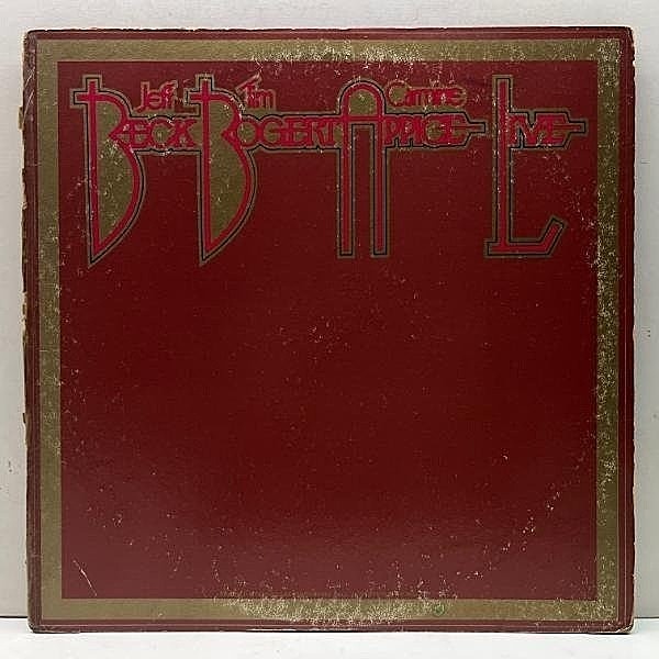 レコードメイン画像：'73年 初版 JPN 日オリジナル 2LP ゲートフォールド仕様 BECK, BOGERT & APPICE Live (Epic ECPJ-5) 大阪厚生年金会館 来日公演ライヴ録音