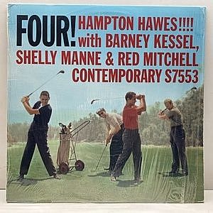 レコード画像：HAMPTON HAWES / BARNEY KESSEL / SHELLY MANNE / RED MITCHELL / Four!