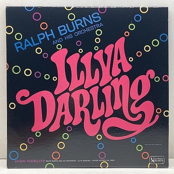 レコードメイン画像：【ニューヨークの劇場に捧ぐ至福のラウンジ】美品!! USオリジナル RALPH BURNS Illya Darling ('67 United Artists) マシンMR刻印 LP