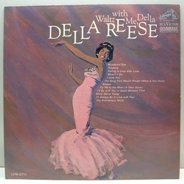 レコードメイン画像：美品!! HUGO & LUIGIラベ MONOオリジ DELLA REESE Waltz With Me