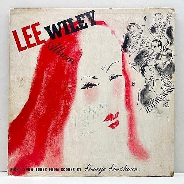 レコードメイン画像：希少 10'' オリジナル LEE WILEY Album ～ Eight Show Tunes From Scores By George Gershwin (Liberty Music Shop) リー・ワイリー 最難関