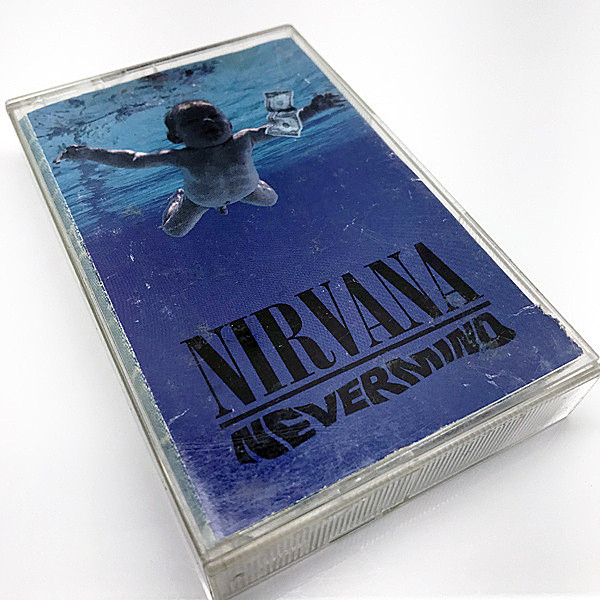 レコードメイン画像：CASSETTE TAPE／テープ NIRVANA Nevermind ('91 DGC) Smells Like Teen Sprit 収録 ニルヴァーナ／ネヴァーマインド