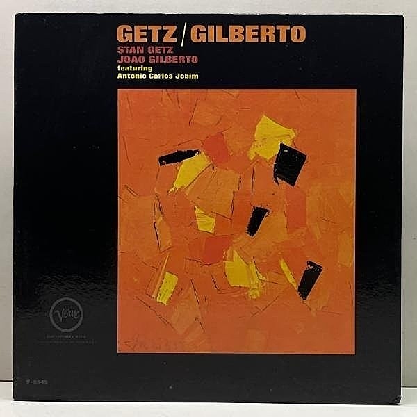 レコードメイン画像：良好!!【MONO＆コーティング】USオリジ STAN GETZ JOAO GILBERTO feat ANTONIO CARLOS JOBIM (Verve V-8545) ゲッツ ジルベルト 米モノラル
