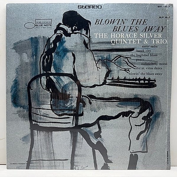 レコードメイン画像：極美品【RVG刻印】US 青白ラベ HORACE SILVER Blowin' The Blues Away (Blue Note BST 84017) w/ Blue Mitchell & Junior Cook
