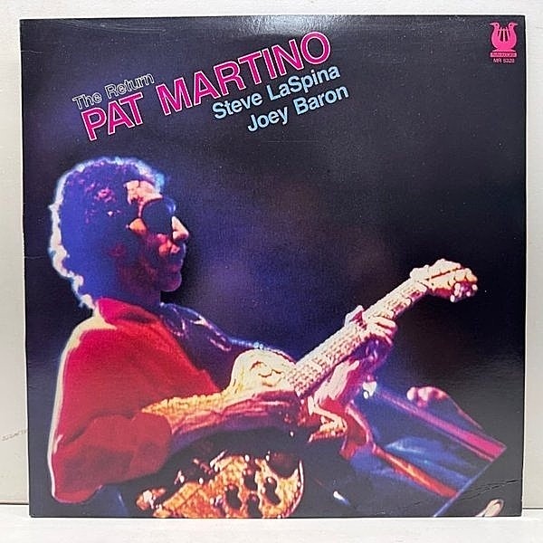 レコードメイン画像：USオリジナル PAT MARTINO The Return (Muse MR-5328) パット・マルティーノ 奇跡的な復活を遂げた'87年NYライヴ
