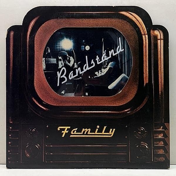 レコードメイン画像：良好!! '72年 初版 日オリジナル 特殊Die-Cut仕様 FAMILY Bandstand (Reprise P-8298R) 英国流ファンク名曲 Burlesque 他 プログレ 名作 LP