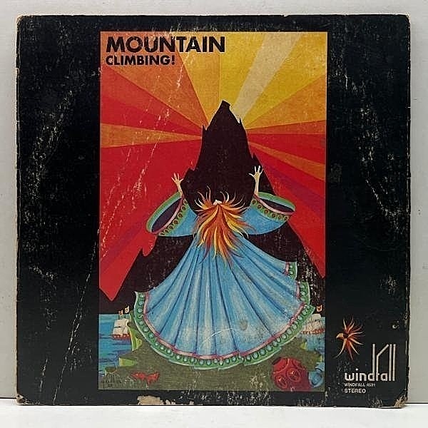 レコードメイン画像：USオリジナル MOUNTAIN Climbing! ('70 Windfall) マウンテン 勝利への登攀 1st デビューアルバム ※キズ JUNK