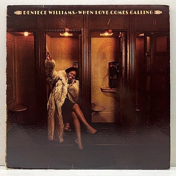 レコードメイン画像：良好盤!! USオリジナル DENIECE WILLIAMS When Love Comes Calling ('79 Columbia) David Foster, Ray Parker Jr. ライトメロウ 傑作 LP