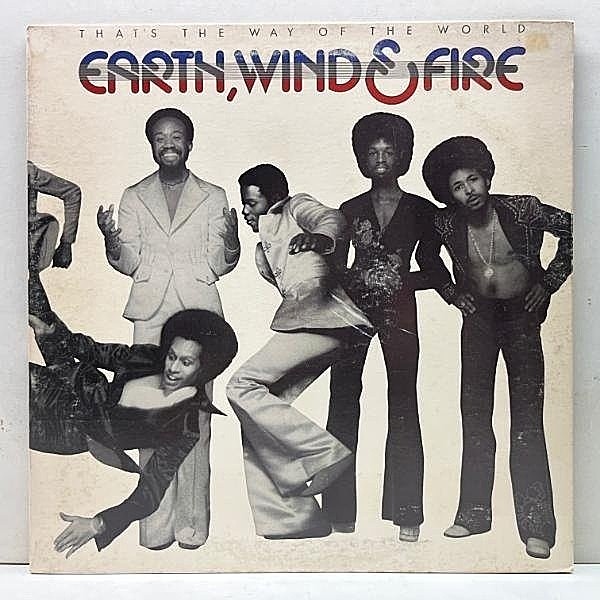レコードメイン画像：Cut無し!美盤! 初版 PC規格 USオリジナル EARTH WIND & FIRE That's The Way Of The World ('75 Columbia) Shining Star ほか 不朽の名作