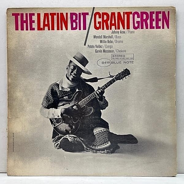 レコードメイン画像：良好!!【NEWYORK, VANGELDER刻印】USオリジナル GRANT GREEN The Latin Bit (Blue Note BST 84111) グラント・グリーン w/ Johnny Acea
