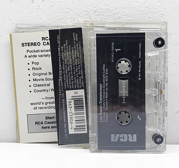 LOU REED / Transformer (CASSETTE TAPE) / RCA | WAXPEND RECORDS