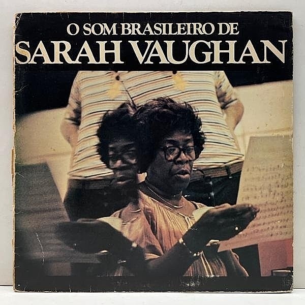 レコードメイン画像：【w/A.C. Jobim, Milton Nascimento】Braオリジ SARAH VAUGHAN O Som Brasileiro De ～ ('78 RCA) サラ・ヴォーン 名作 ブラジル盤